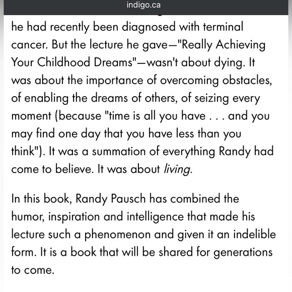 The Last Lecture Hardcover - Picture 11 of 12